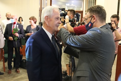 Uroczystość wręczenia Krzyży Wolności i Solidarności – Łódź, 30 czerwca 2021