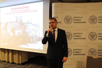 Ogólnopolska konferencja naukowa "Kolejnictwo polskie w okresie Bitwy Warszawskiej 1920 r. i w pierwszych  latach odbudowy Drugiej Rzeczypospolitej" Łódź, 18.11.2021r.
