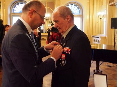 Zdjęcia z gali podsumowującej IV edycję nagrody honorowej „Świadek Historii” w Łodzi