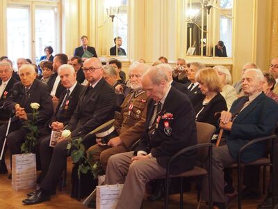 Zdjęcia z gali podsumowującej IV edycję nagrody honorowej „Świadek Historii” w Łodzi