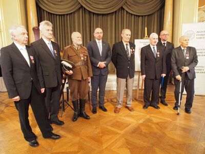 Zdjęcia z gali podsumowującej IV edycję nagrody honorowej „Świadek Historii” w Łodzi