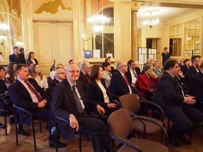 Zdjęcia z gali podsumowującej IV edycję nagrody honorowej „Świadek Historii” w Łodzi