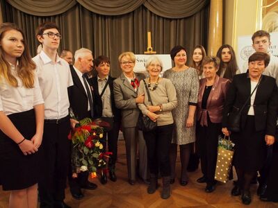 Zdjęcia z gali podsumowującej IV edycję nagrody honorowej „Świadek Historii” w Łodzi