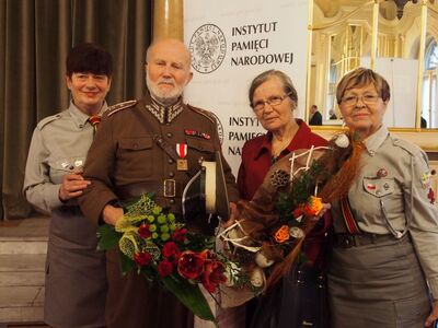 Zdjęcia z gali podsumowującej IV edycję nagrody honorowej „Świadek Historii” w Łodzi