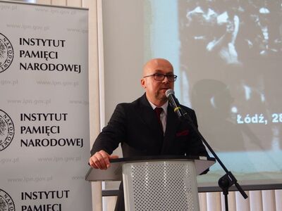 dr Paweł Perzyna, p.o. dyrektora Oddziału IPN w Łodzi