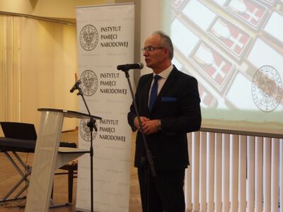 Dr hab. Krzysztof Szwagrzyk, zastępca prezesa Instytutu Pamięci Narodowej