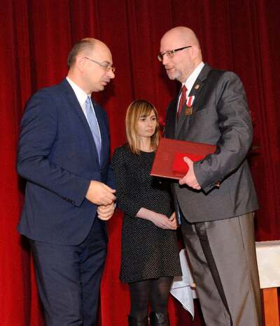 Uhonorowany „Świadkiem Historii” Maciej Myczka