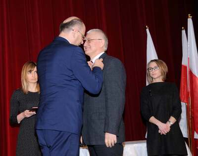 Wręczenie nagrody „Świadek Historii” Januszowi Waliszewskiemu