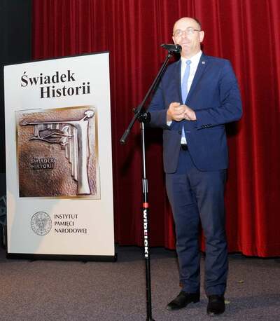 Przemowa zastępcy Prezesa IPN dr Mateusza Szpytmy po akcie dekoracji