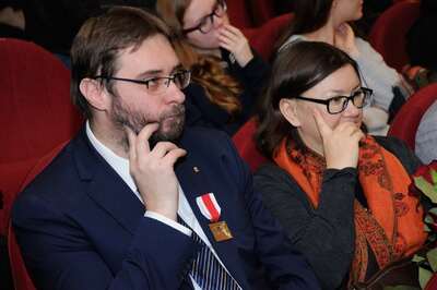 Odznaczony  „Świadkiem Historii” Piotr Gołdyn