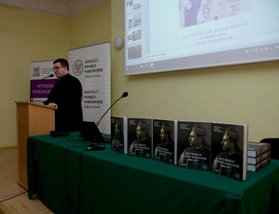 Promocja albumu „Arcybiskup Antoni Baraniak 1904–1977” odbyła się w Auli Wydziału Teologicznego UAM w Poznaniu. Fot. Jan Kołodziejski