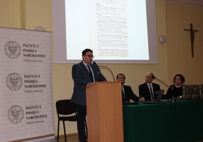 Podsumowanie dr. Rafała Łatki. Fot. Marta Sankiewicz