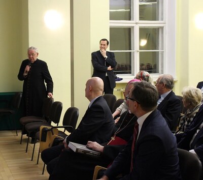 Arcybiskupa wspominali kapłani. Fot. Marta Sankiewicz