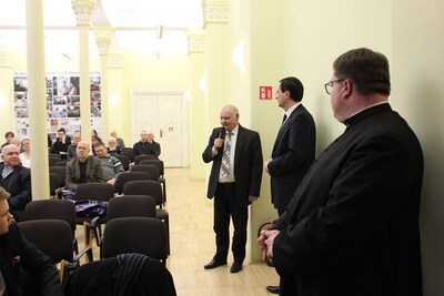 Padły również pytania do autorów publikacji. Fot. Marta Sankiewicz