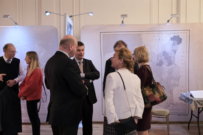 Uroczyste otwarcie wystawy „Europa w rodzinie…” w Ognisku Polskim w Londynie, 5 marca 2018 r. Fot. Teodor Jeske-Choiński