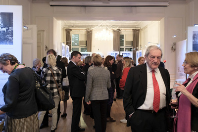 Uroczyste otwarcie wystawy „Europa w rodzinie…” w Ognisku Polskim w Londynie, 5 marca 2018 r. Fot. Teodor Jeske-Choiński