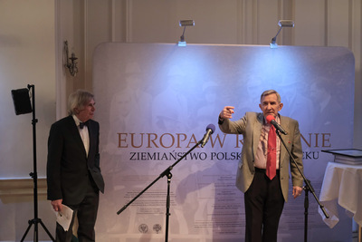 Uroczyste otwarcie wystawy „Europa w rodzinie…” w Ognisku Polskim w Londynie, 5 marca 2018 r. Fot. Teodor Jeske-Choiński