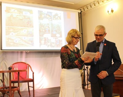 Dyrektor Wielkopolskiego Muzeum Niepodległości Tomasz Łęcki zaprasza do zwiedzania Muzeum Powstania Wielkopolskiego. Fot. M. Sankiewicz