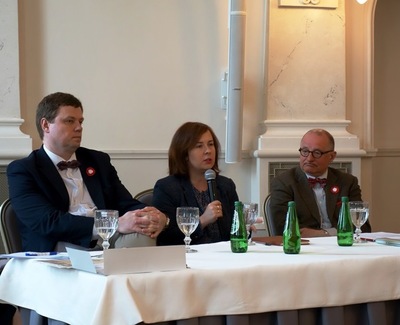 Panel dyskusyjny „Czym jest patriotyzm?”. Fot. W. Sobócki