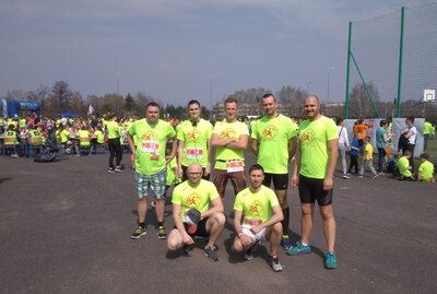 Drużyna poznańskiego oddziału IPN