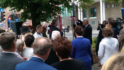 Otwarcie Skweru im. Doktora Józefa Granatowicza