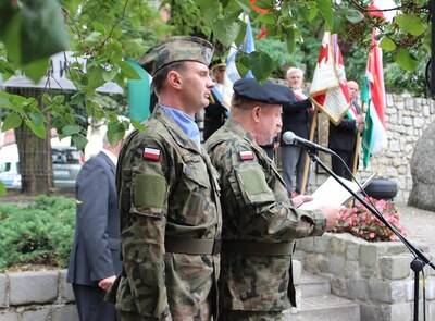 Uroczystości na ul. Kochanowskiego