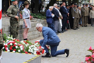 Uroczystości na ul. Kochanowskiego