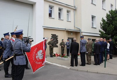 Uroczystości na ul. Kochanowskiego
