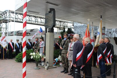 Uroczystość przy Bramie Głównej H. Cegielski –Poznań S.A.