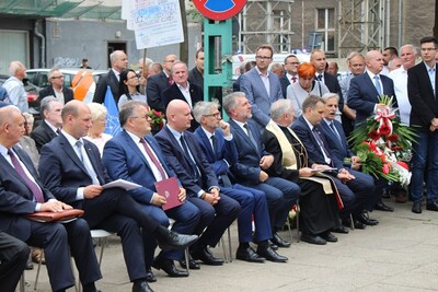 Uroczystość przy Bramie Głównej H. Cegielski –Poznań S.A.