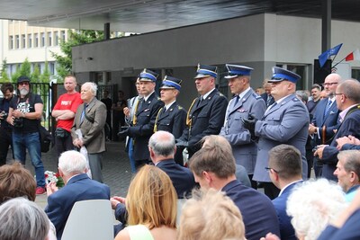 Uroczystość przy Bramie Głównej H. Cegielski –Poznań S.A.