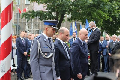 Uroczystość przy Bramie Głównej H. Cegielski –Poznań S.A.