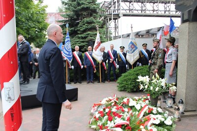Uroczystość przy Bramie Głównej H. Cegielski –Poznań S.A.