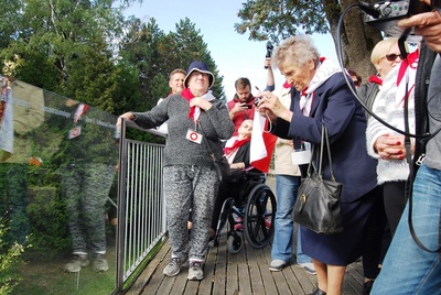 Instalacja upamiętniająca ofiary obozu Gusen, St. Georgen