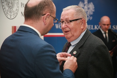 Uroczystość wręczenia Krzyży Wolności i Solidarności. Fot. Bartosz Kochański