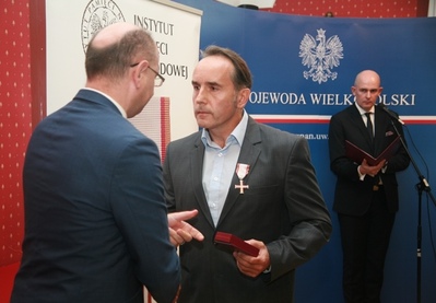 Uroczystość wręczenia Krzyży Wolności i Solidarności. Fot. Bartosz Kochański