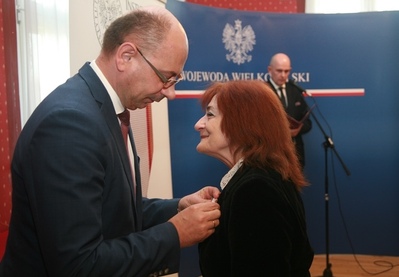 Uroczystość wręczenia Krzyży Wolności i Solidarności. Fot. Bartosz Kochański