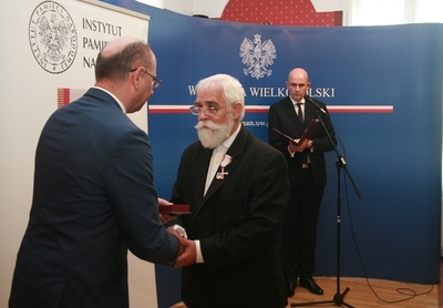 Uroczystość wręczenia Krzyży Wolności i Solidarności. Fot. Bartosz Kochański