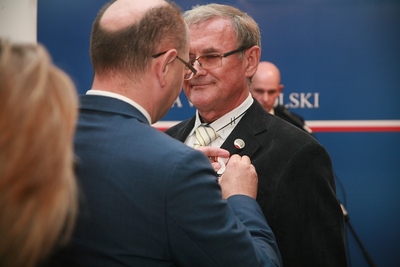 Uroczystość wręczenia Krzyży Wolności i Solidarności. Fot. Bartosz Kochański