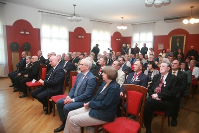 Uroczystość wręczenia Krzyży Wolności i Solidarności. Fot. Bartosz Kochański