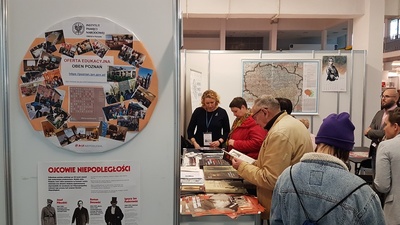 IPN na Poznańskich Targach Książki – Poznań, 1–3 marca 2019. Fot. Marta Szczesiak-Ślusarek