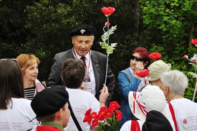 Spotkanie z Mariano Beltrani, synem żołnierza 2 Korpusu, włoskiego pochodzenia, który walczył pod Monte Cassino