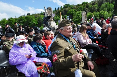 Oficjalne uroczystości upamiętniające 75. rocznicę bitwy o Monte Cassino
