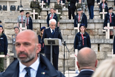 Przemówienie prezydenta Sergio Mattarelli