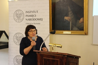Głos w dyskusji na temat linii obrony Arthura Greisera: Aleksandra Pietrowicz z OBBH IPN w Poznaniu