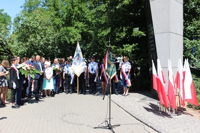 Uroczystość pod Pomnikiem Adwokatów – Obrońców Bohaterów Powstania Poznańskiego Czerwca 1956 r. oraz oskarżonych w procesach politycznych