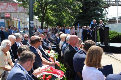 Uroczystość przy Bramie Głównej H. Cegielski – Poznań S.A.