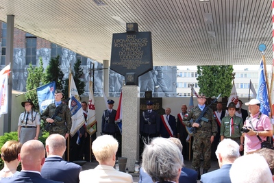 Uroczystość przy Bramie Głównej H. Cegielski – Poznań S.A.