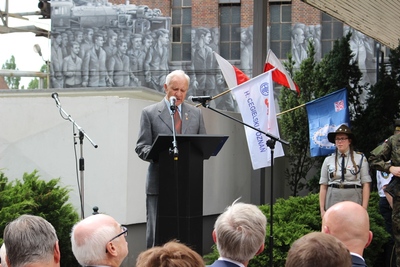 Uroczystość przy Bramie Głównej H. Cegielski – Poznań S.A.