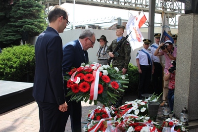 Uroczystość przy Bramie Głównej H. Cegielski – Poznań S.A.